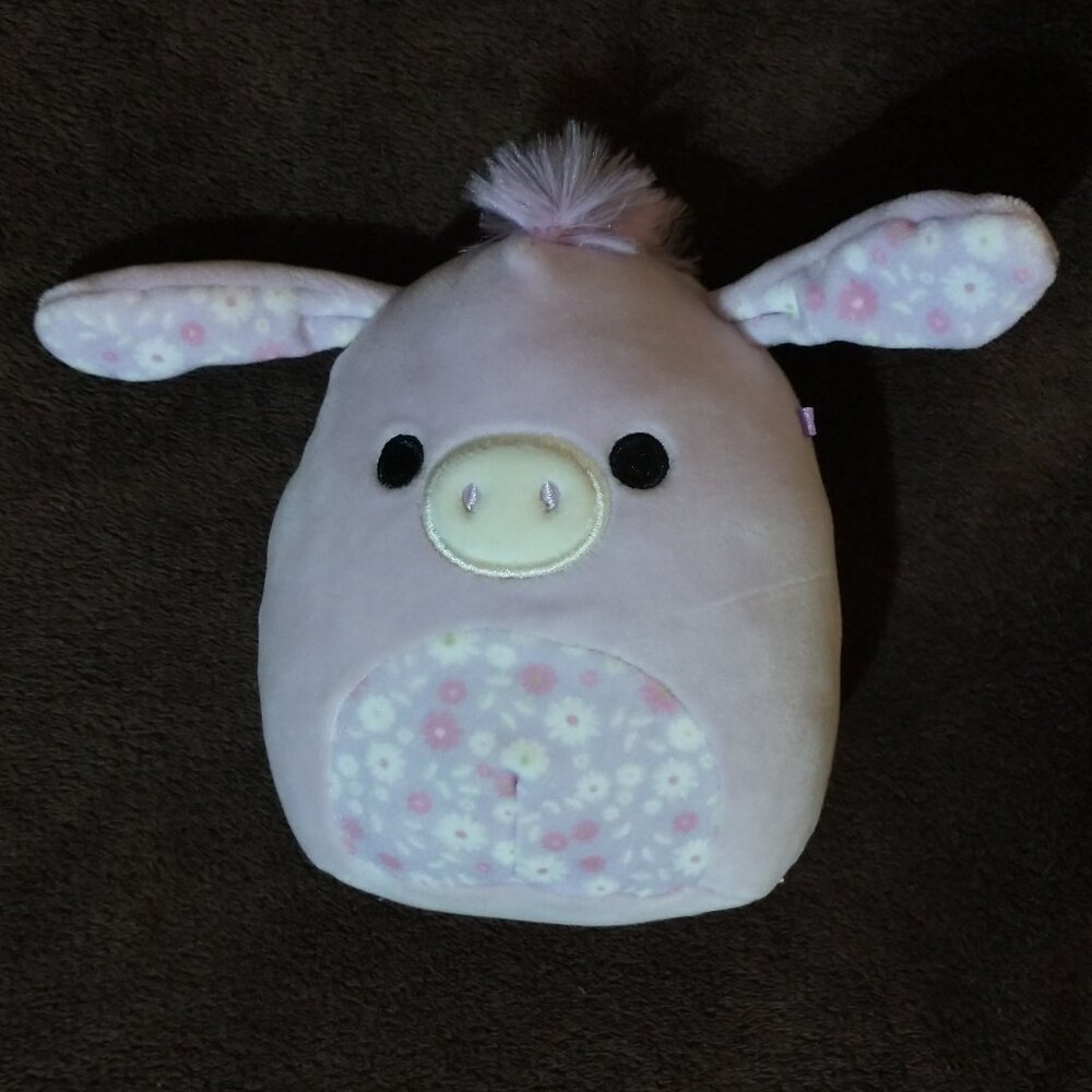 5' Delzi the easter donkey squishmallows 2023, BNWT